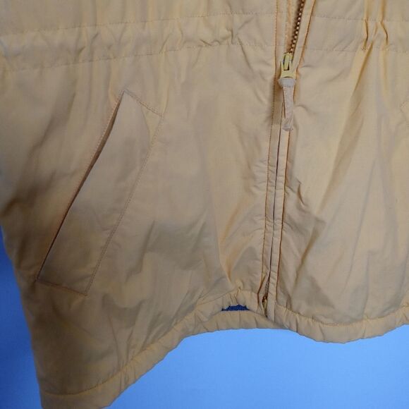 Eddie Bauer yellow jacket with gray fleece lining size small - Picture 7 of 10